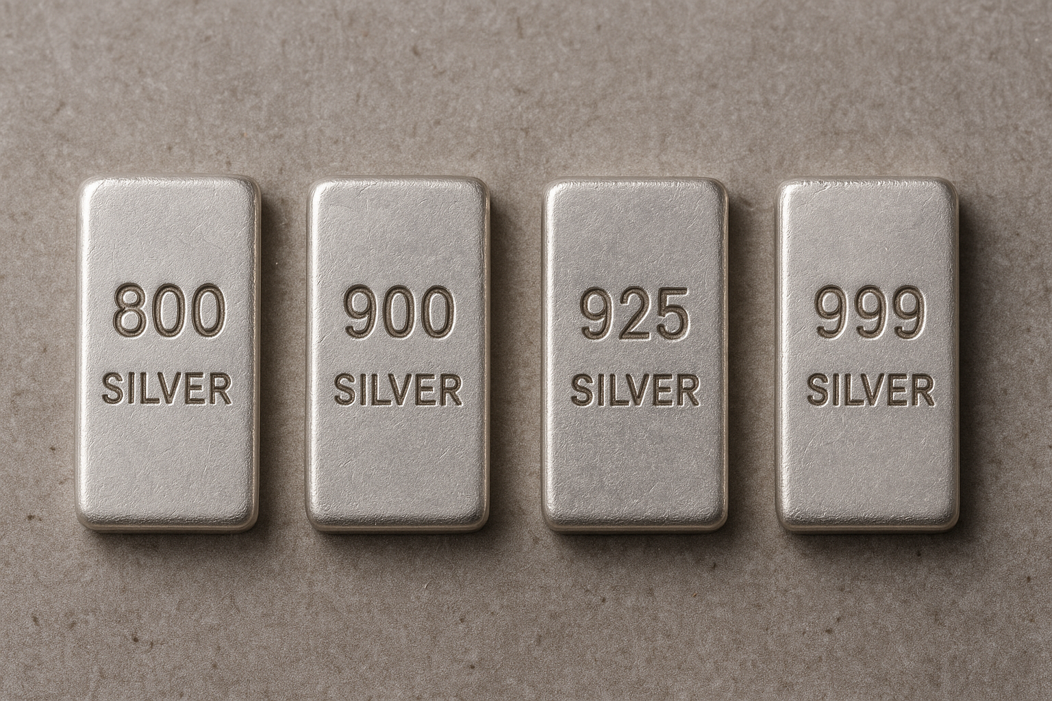Пробы серебра: чем отличаются 800, 875, 925 и 999